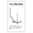 P375 Suisei Hinged Foot for Zigzag Machine