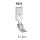 P375 Suisei Hinged Foot for Zigzag Machine