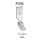 P375B Suisei Hinged Foot for Zigzag Machine