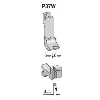 P37W Suisei Piping Foot for "A20"