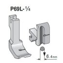 P69L-1/4 Suisei Solid Piping Foot <Left Groove>