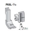 P69L-3/16 Suisei Solid Piping Foot <Left Groove>