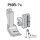 P69R-3/16 Suisei Solid Piping Foot <Right Groove>