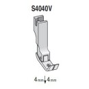 S4040V Suisei Hinged Foot <4mm | 4mm, Turned Up Front>