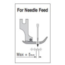 S5000N Suisei Hinged Foot  right <5mm | 0mm>, for...
