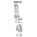S69RH-30 Suisei Hinged Piping Foot <Right Groove>
