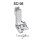 SC105 Suisei Compen. Binding Foot