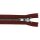 YKK - Metall silber teilbar 5mm 50 cm - Farbe:  563/mittelbraun