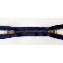 YKK - Metall antik 2-Wege teilbar 5mm 60 cm - Farbe:...