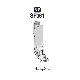 SP361 Suisei Hinged Foot <6mm | 2mm>