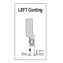 SP36L Suisei Hinged Cording Foot, Left <0mm | 8mm>