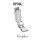 SP36L Suisei Hinged Cording Foot, Left <0mm | 8mm>