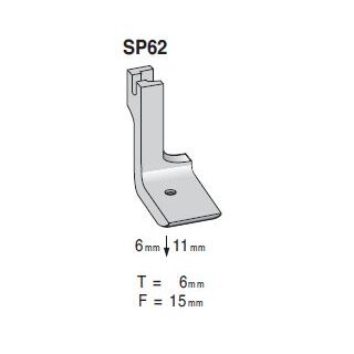 SP62 Suisei Solid Blank Foot <6mm | 11mm>