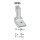 SP63 Suisei Solid Blank Foot <11mm | 6mm>