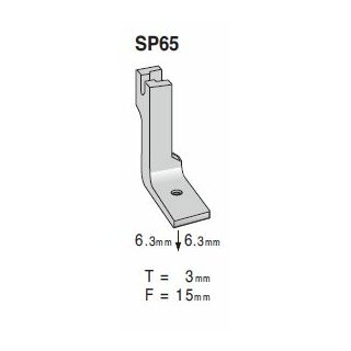SP65 Suisei Solid Blank Foot <6.3mm | 6.3mm>
