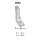 SP65 Suisei Solid Blank Foot <6.3mm | 6.3mm>
