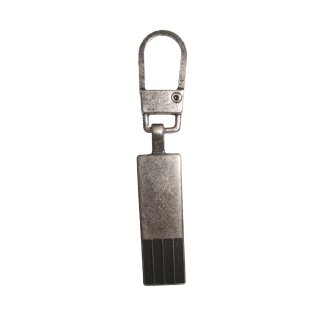 YKK - Griffplatte antiksilb.titan Piano
