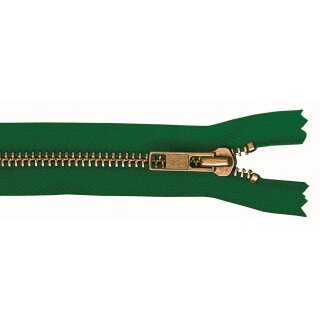 YKK - Metall gold teilbar 5mm 40 cm - Farbe:  580/schwarz