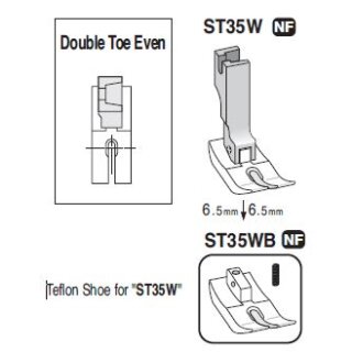 ST35W Suisei Teflon Foot