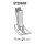 ST35WNF Suisei Teflon Foot for Needle Feed Machine