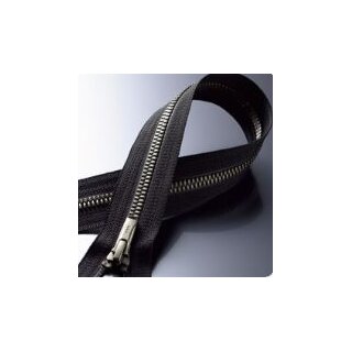 YKK - Metaluxe Vislon teilbar 5mm  65 cm - Farbe:  519/dunkelrot