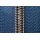 YKK - METALLION® gunmetal, teilbar 5 mm 60 cm - Farbe:  158/schwarzblau