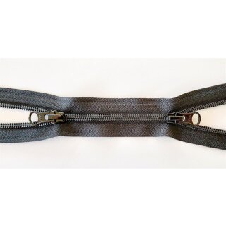YKK - Spirale 2-Wege teilbar 5 mm  60 cm - Farbe:  580/schwarz