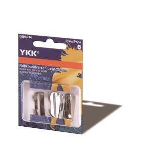 YKK Rockbundverschlüsse 25mm