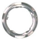 YKK 100 Zackenringe 10 mm silber groß Pack à...