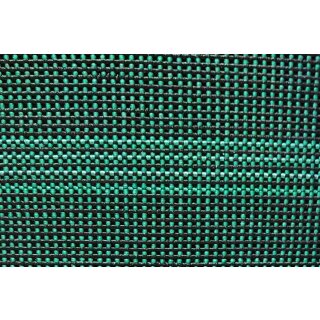 Gurtband 60 mm für Sitze schwarz/grün - VS50% - Rolle á 100 m / Preis per m / kein Anschnitt