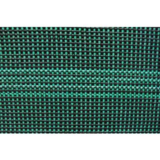 Gurtband 60 mm für Sitze schwarz/grün - VS50% - Rolle á 100 m / Preis per m / kein Anschnitt