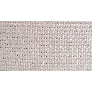 Gurtband-Baumwolle 32 mm rohweiss - Rolle á 100 m / Preis per m