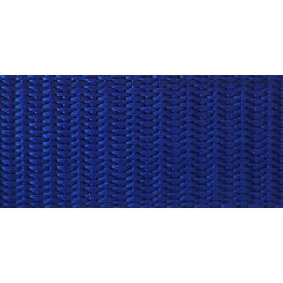 Gurtband Polypropylen 25 mm blau 580 - Rolle á 100 m / Preis per m (320 daN)