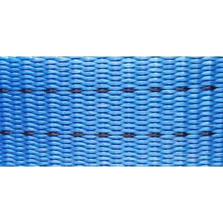 Gurtband Polyester PU imprägniert 35 mm blau 5015 - Rolle á 100 m / Preis per m (3000 daN)