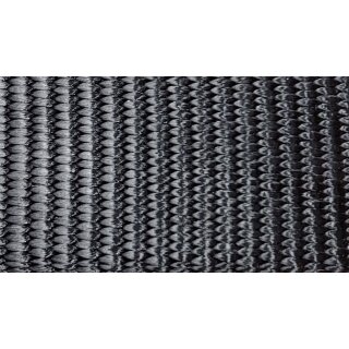 Hohlschlauch Polyamid fixiert 19 mm schwarz - Rolle á 100 m / Preis per m