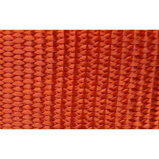 Gurtband Polyamid 25 mm rot fixiert per m für Hundeleinen...