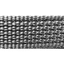 Gurtband Polyester fixiert 15 mm schwarz - Rolle á...