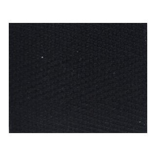 Zwirnköperband Baumwolle 1339 40 mm schwarz - Rolle á 100 m / Preis per m