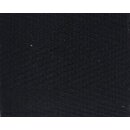 Zwirnköperband Baumwolle 1339 20 mm schwarz - Rolle...
