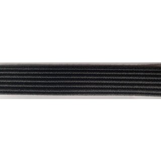 Gummiband 20 mm schwarz extra stark 2 mm dick - Rolle á...