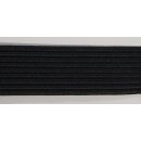 Gummiband 25 mm schwarz (+/- 2 mm Toleranz) extra stark -...