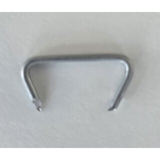 Polsterklammern Endform rund 20 mm silberfabrig Pack á 1.000 Stück