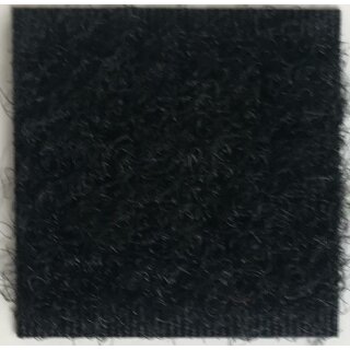 Klettverschluß Flauschband 50 mm schwarz aufschweißbar - Rolle á 25 m