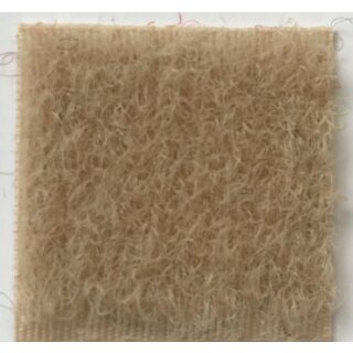 Klettverschluß Flauschband 20 mm beige 215 zum Aufnähen - Rolle á 25 m