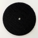 Klettband-Taler 45 mm Durchmesser schwarz