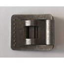 Klemmschnalle Alu 21 mm matt gebeizt pro Stück /...