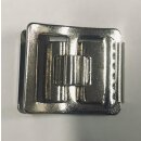 Klemmschnalle Stahl 32 mm glanzvernickelt nach DIN 5292...