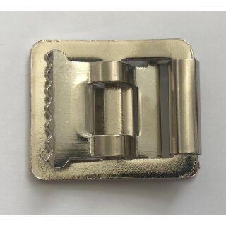 Klemmschnalle Eisen 25mm vernickelt pro Stück