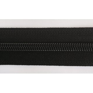 Reissverschluss Meterware Spirale 5 mm grau 182 - Preis per m - Rolle á 200 m ( Anschnitt 1,80 Euro/m)