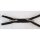 Reissverschluss 10 mm Spirale  2-Wege Doppelschieber teilbar X-Form 200 cm weiss 582